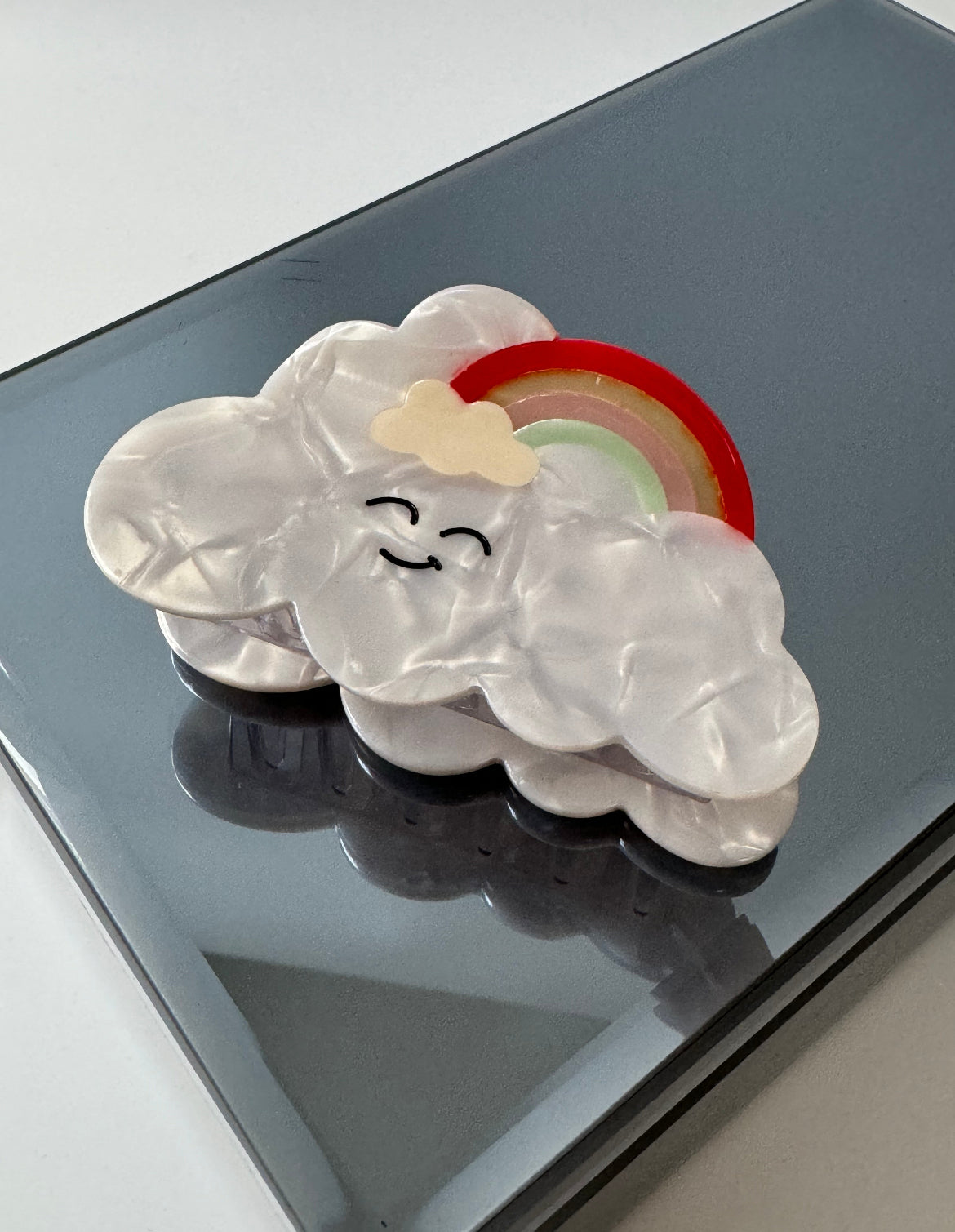 İTHAL BULUTLU GÖKKUŞAĞI MODEL KEMİK MANDAL TOKA