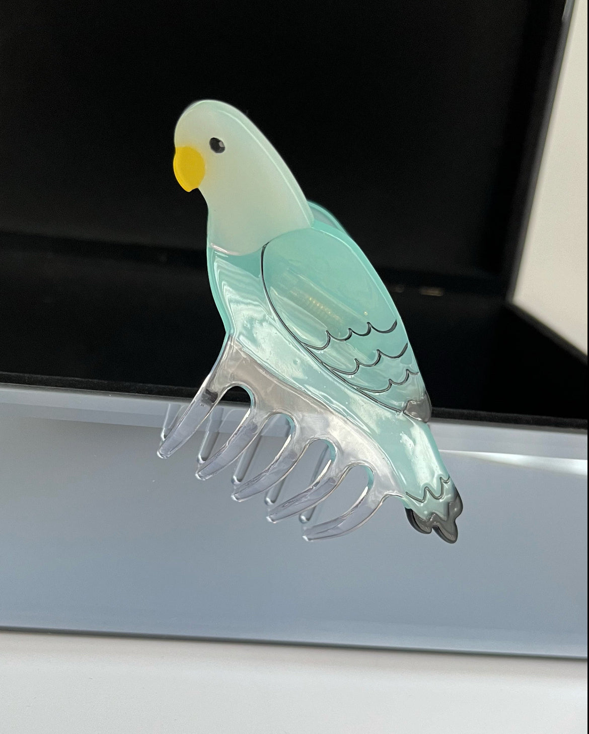 İTHAL KUŞ DESENLİ MANDAL TOKA