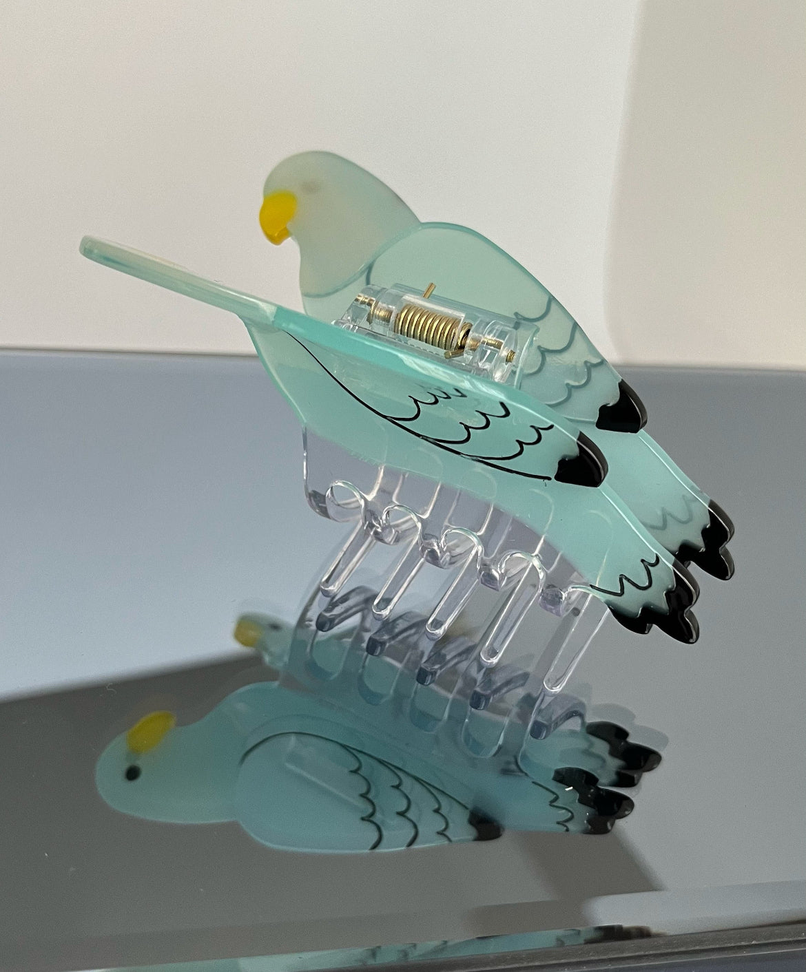 İTHAL KUŞ DESENLİ MANDAL TOKA