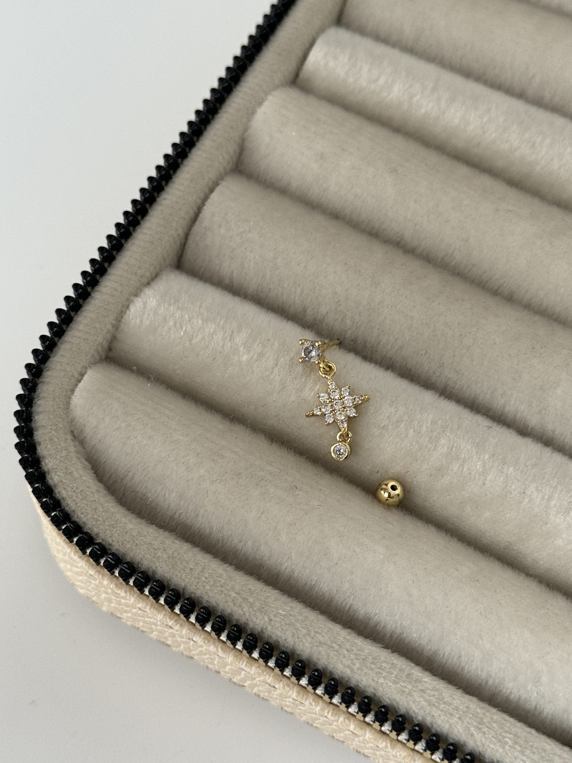 SALLANTILI KUZEY YILDIZI TRAGUS PİERCİNG