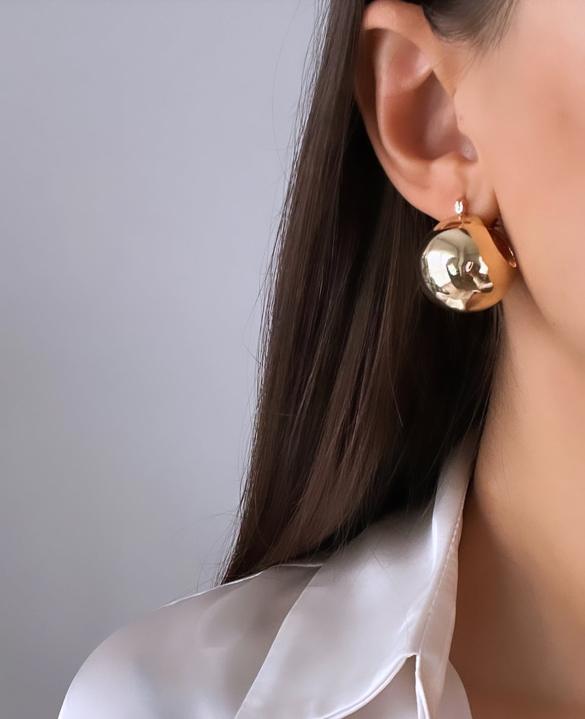 İTHAL XL GOLD TOP KÜPE