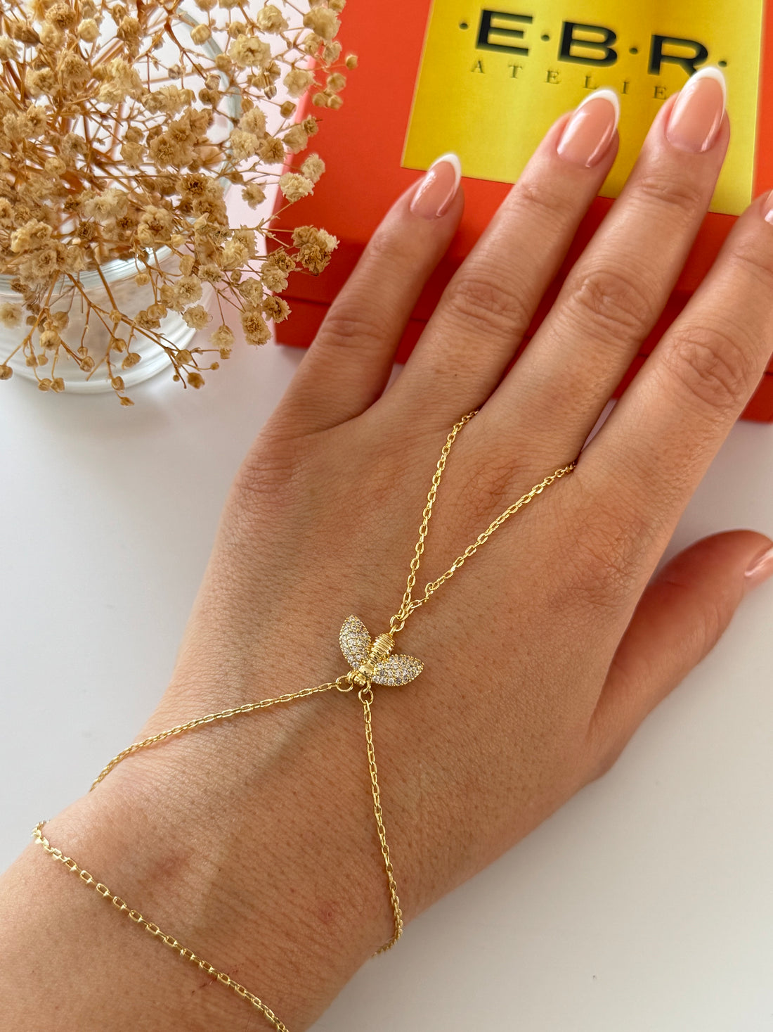 ZENA ARI DETAYLI GOLD ŞAHMERAN