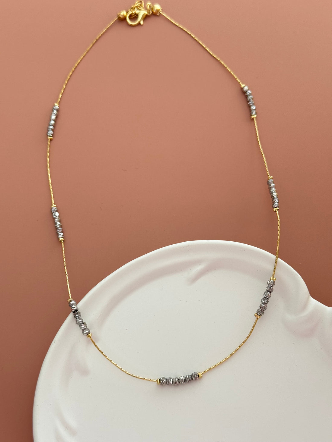 KAİA ALTIN KAPLAMA DORİKALI SİLVER KOLYE