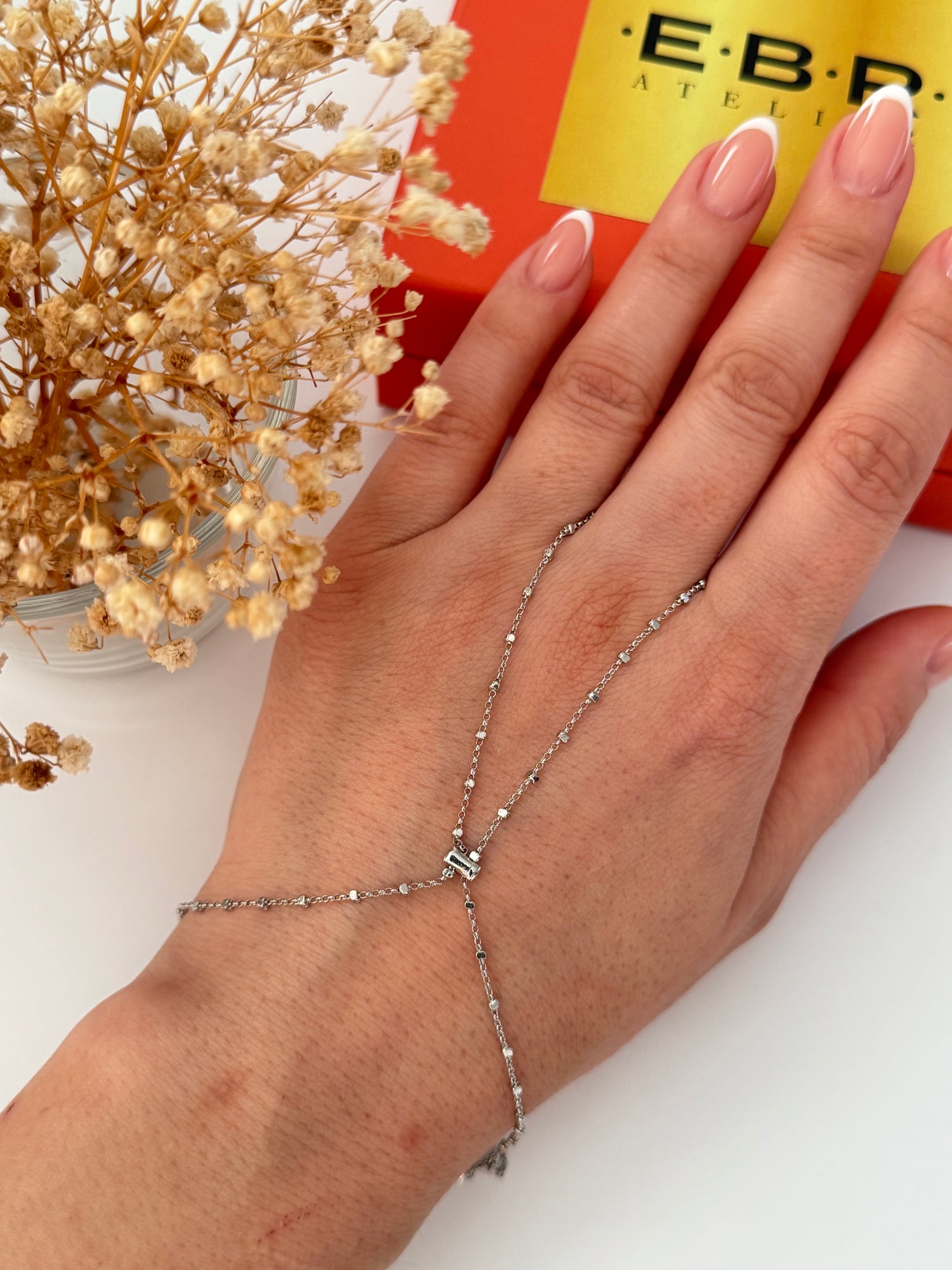 PUL DETAYLI SİLVER ŞAHMERAN