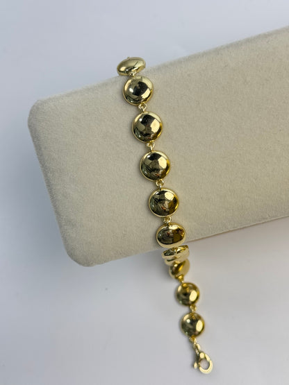 İTHAL OVAL DETAYLI GOLD BİLEKLİK