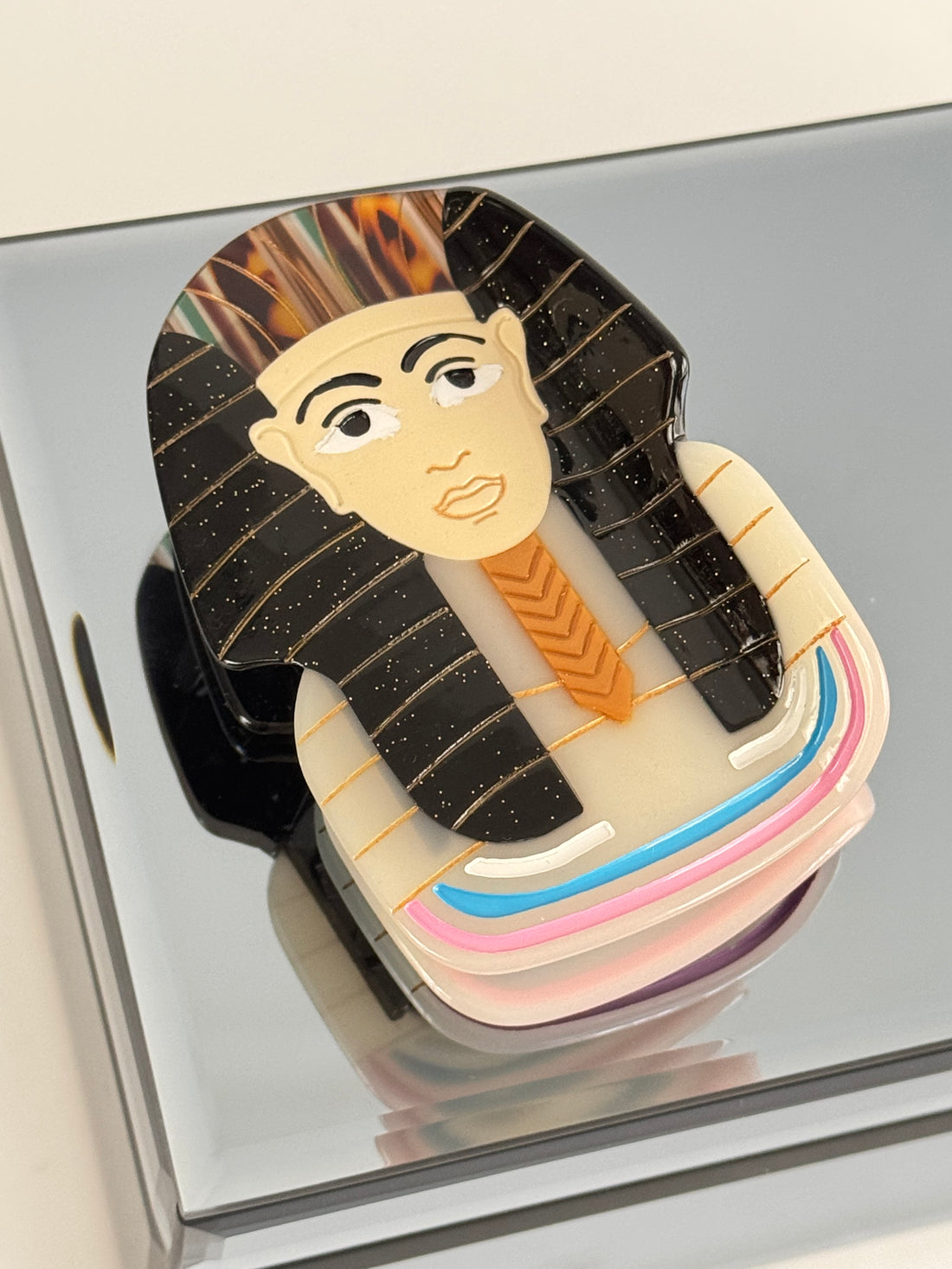 İTHAL FİRAVUN KEMİK MANDAL TOKA