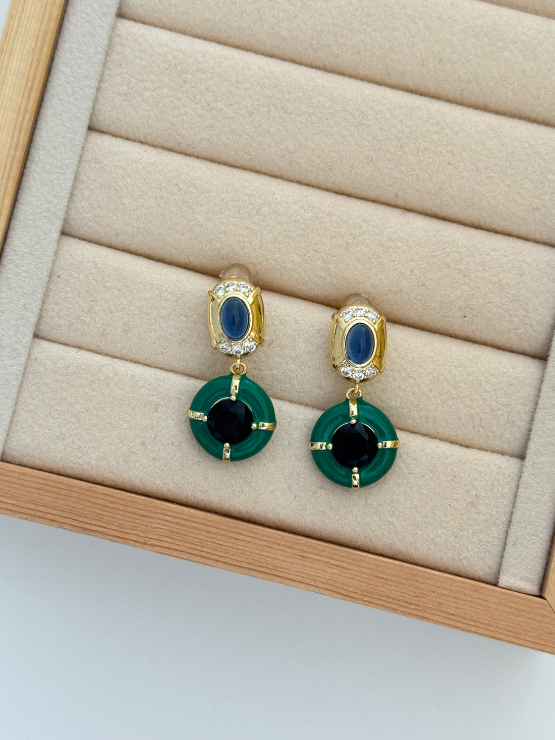 SOLEA YEŞİL RENKLİ KÜPE