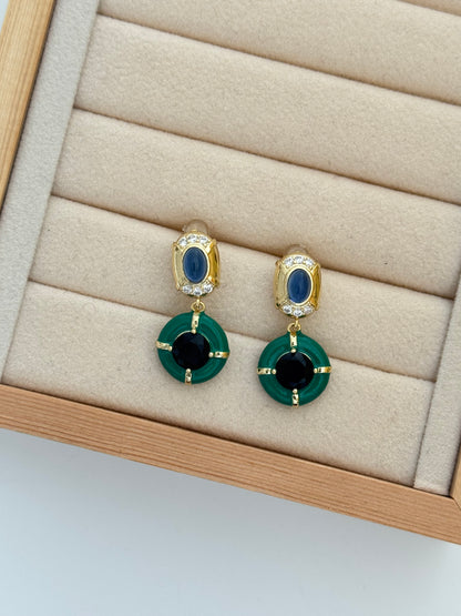 SOLEA YEŞİL RENKLİ KÜPE