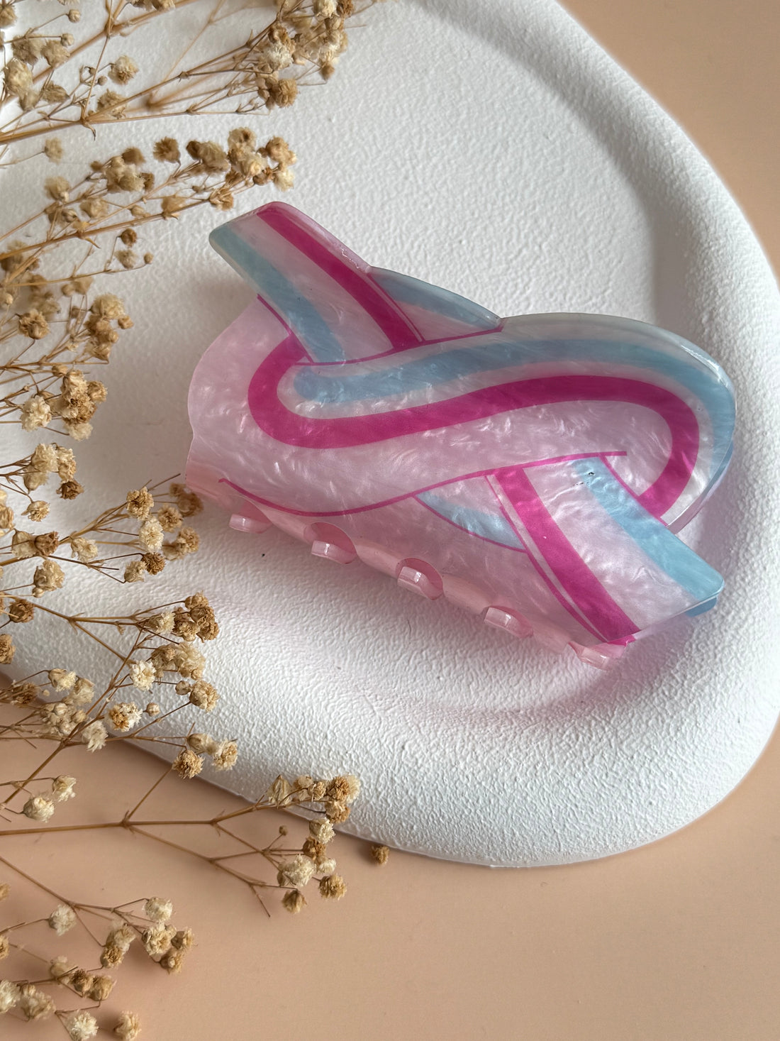 İTHAL PEMBE KEMİK MANDAL TOKA