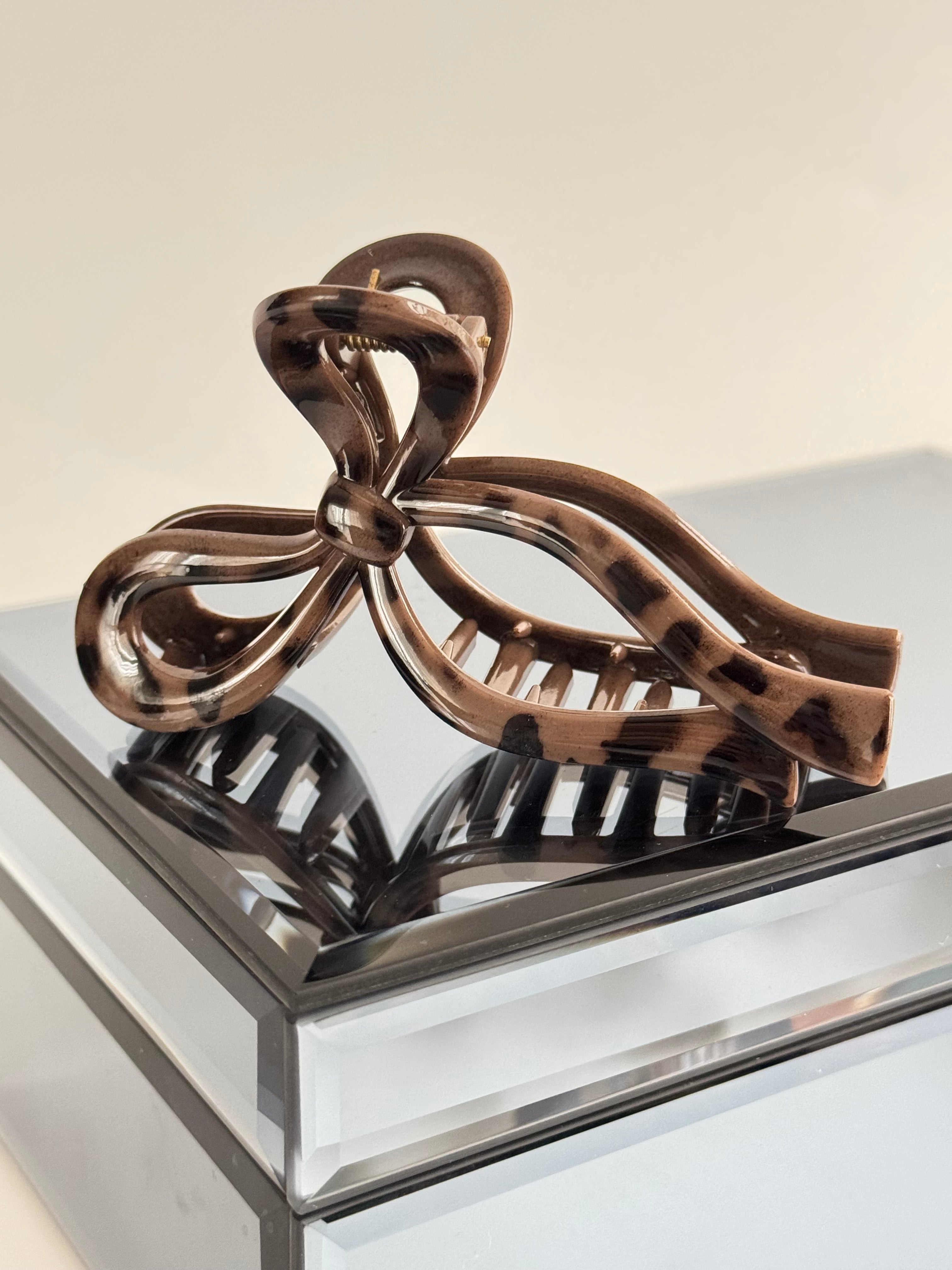 İTHAL LEOPARLI FİYONK MANDAL TOKA