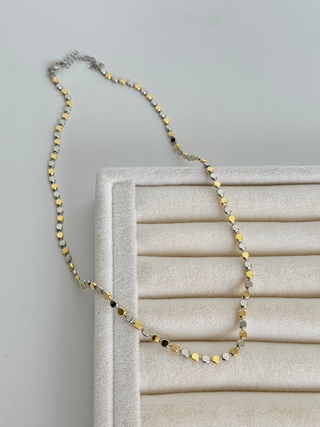 İTHAL ÇİFT RENK EZME KOLYE