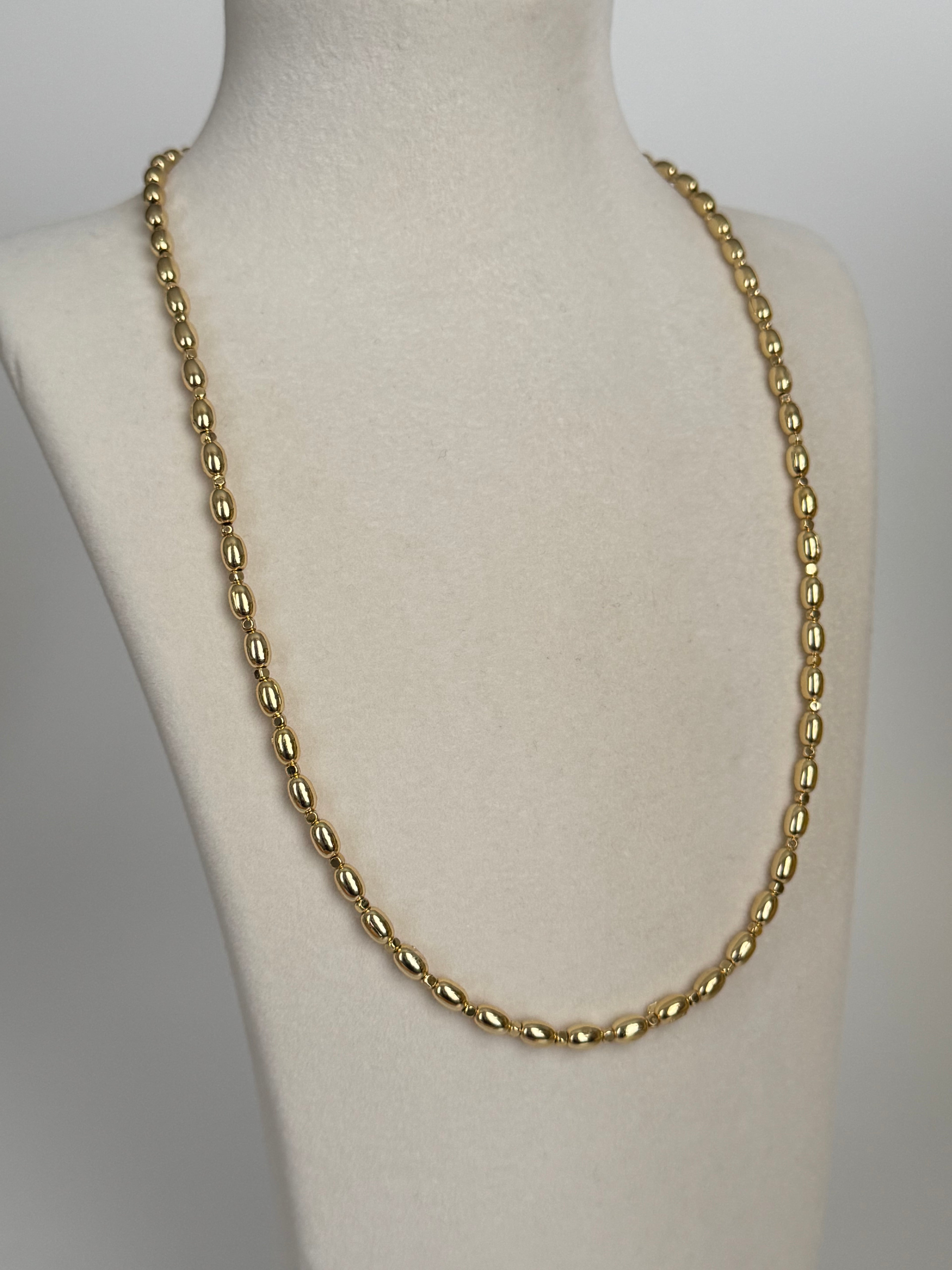 TARİHA GOLD UZUN KOLYE