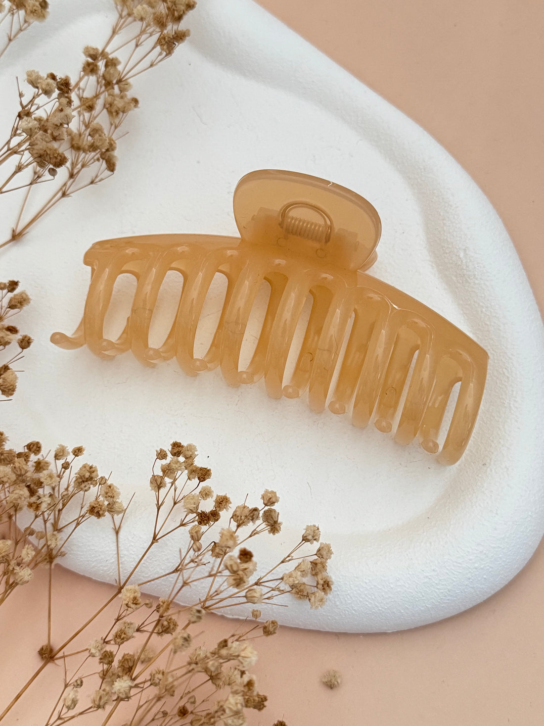 İTHAL KIRILMAZ GARANTİLİ KREM AKRİLİK MANDAL TOKA