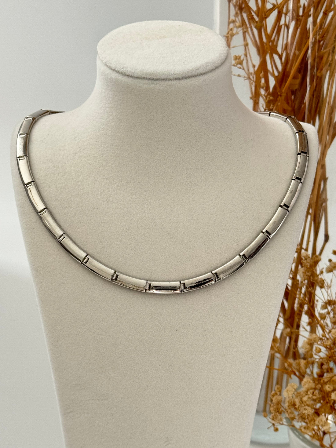 TİLYA İTHAL SİLVER KOLYE