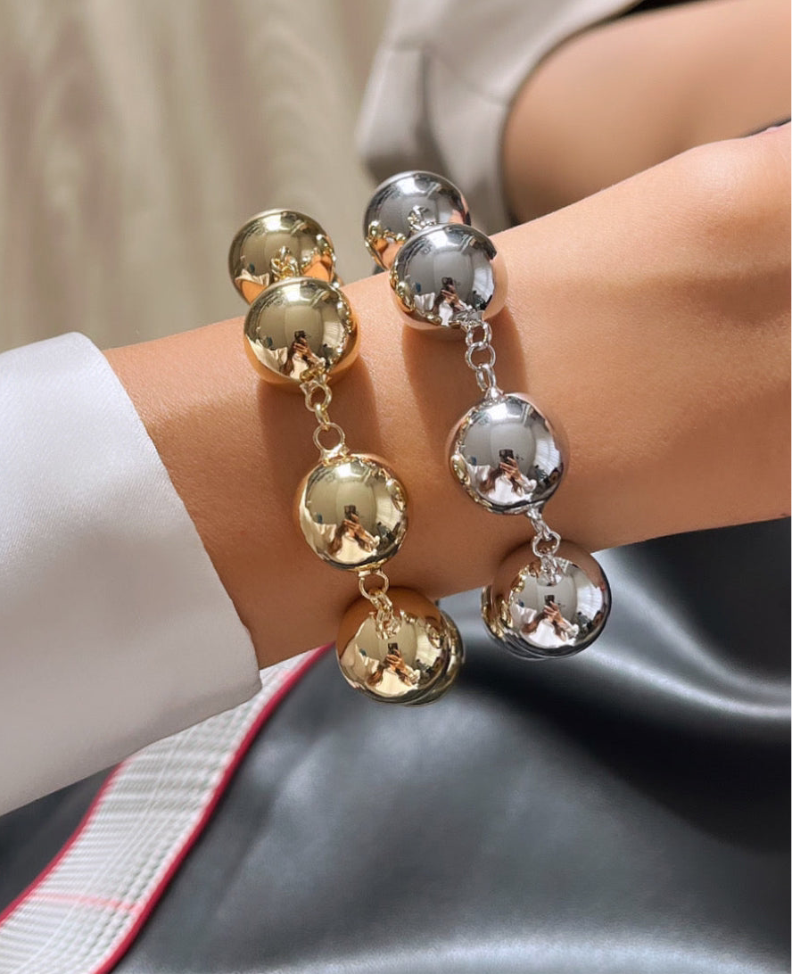 TOP DETAYLI GOLD BİLEKLİK