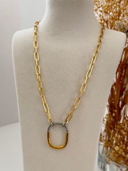 İTHAL MARKA MODEL GOLD KOLYE