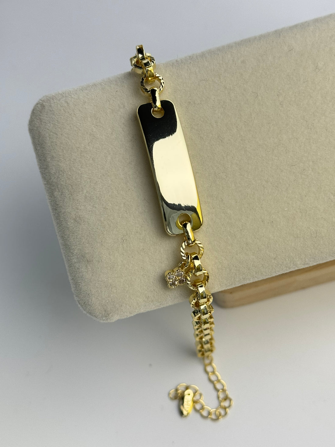 İTHAL GOLD KÜNYE BİLEKLİK