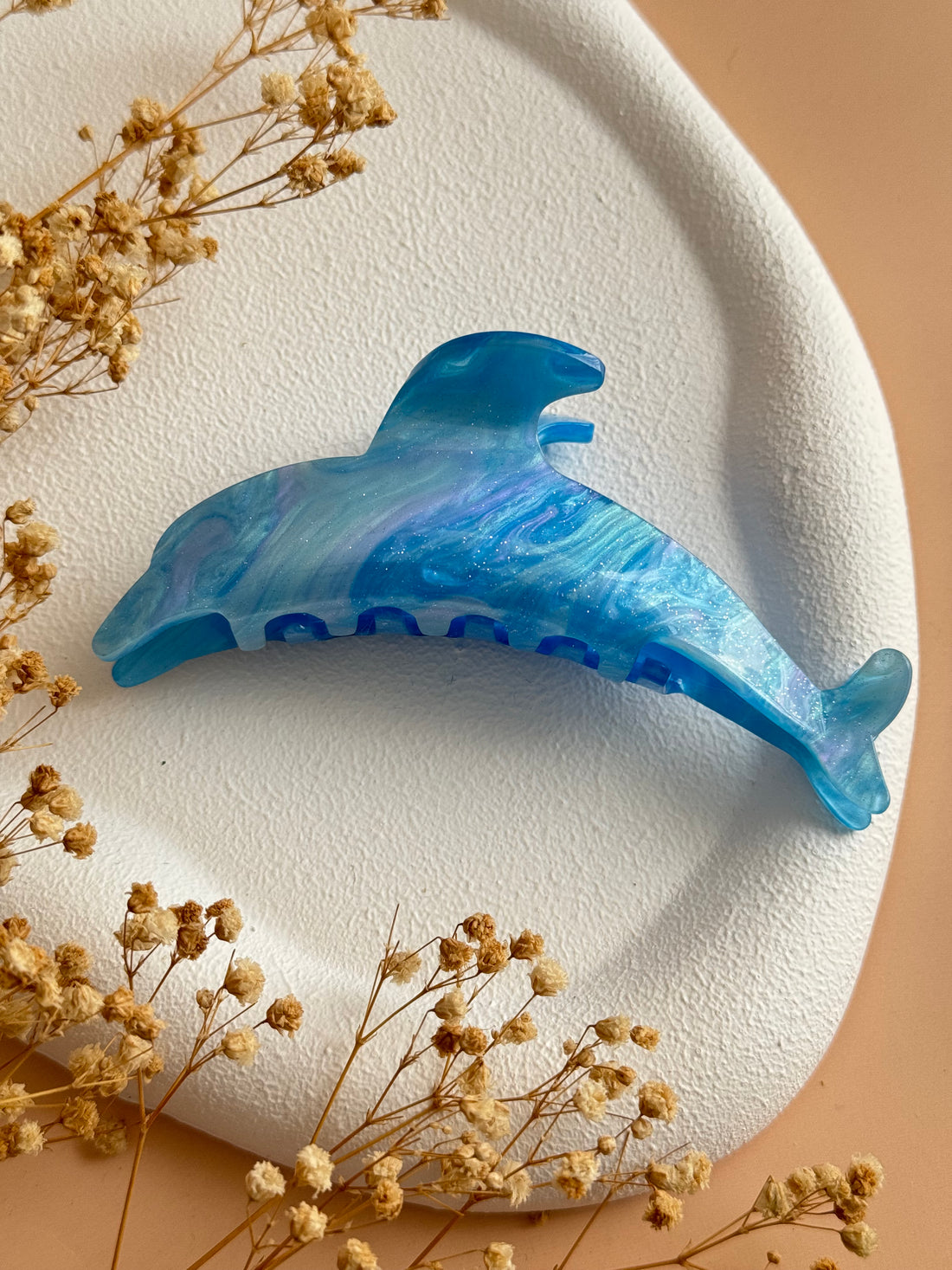 İTHAL YUNUS BALIK MODELLİ KEMİK MANDAL TOKA