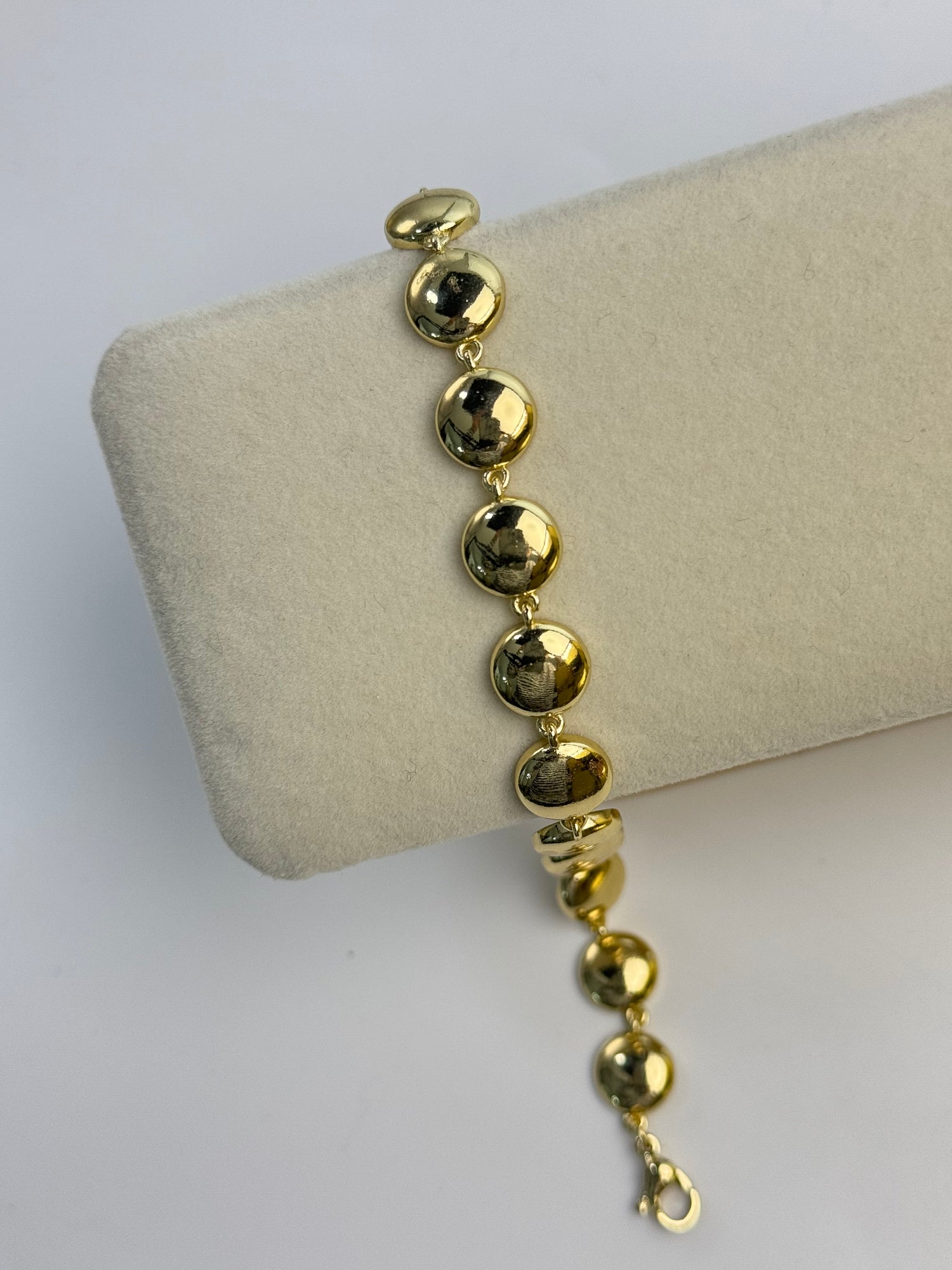 İTHAL OVAL DETAYLI GOLD BİLEKLİK