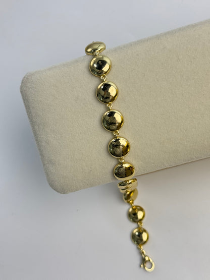 İTHAL OVAL DETAYLI GOLD BİLEKLİK