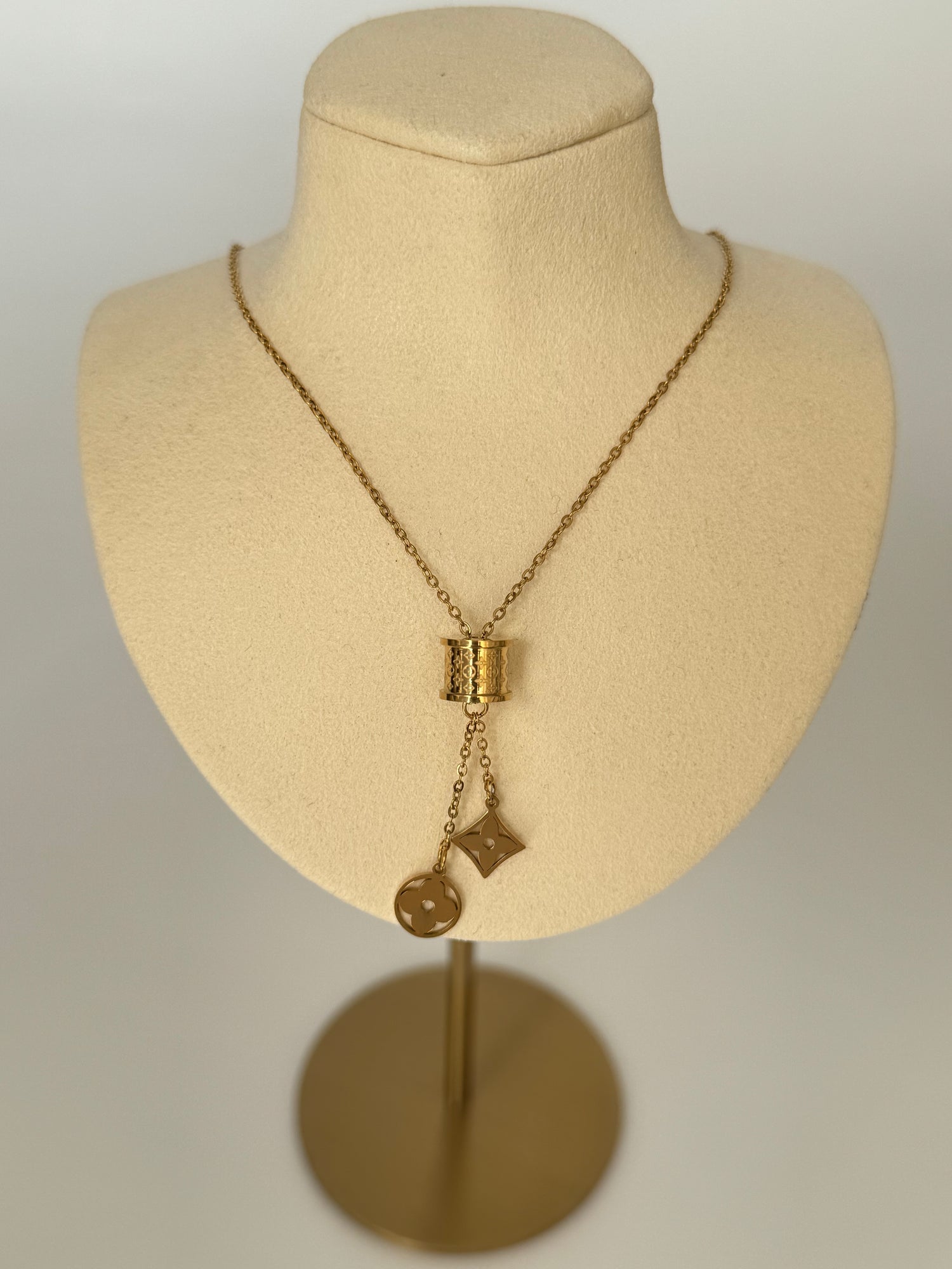 SALLANTILI MARKA MODEL GOLD ÇELİK KOLYE