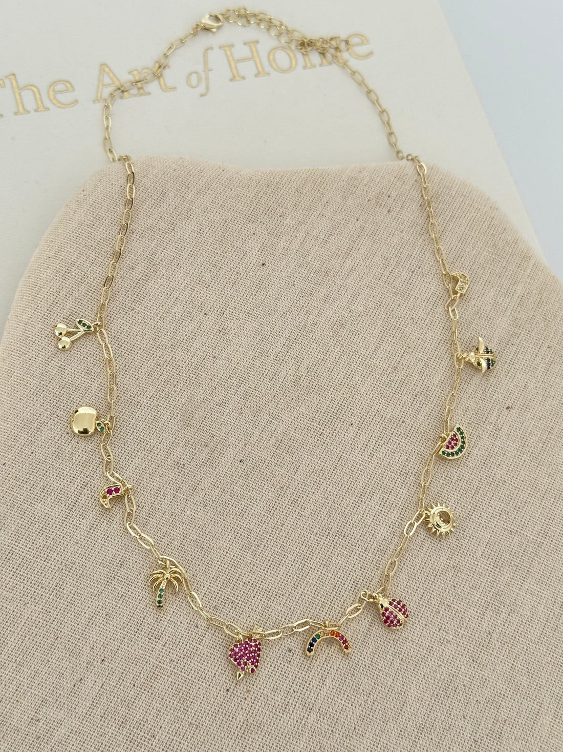 AVİRA GOLD ŞANS KOLYE