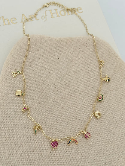 AVİRA GOLD ŞANS KOLYE