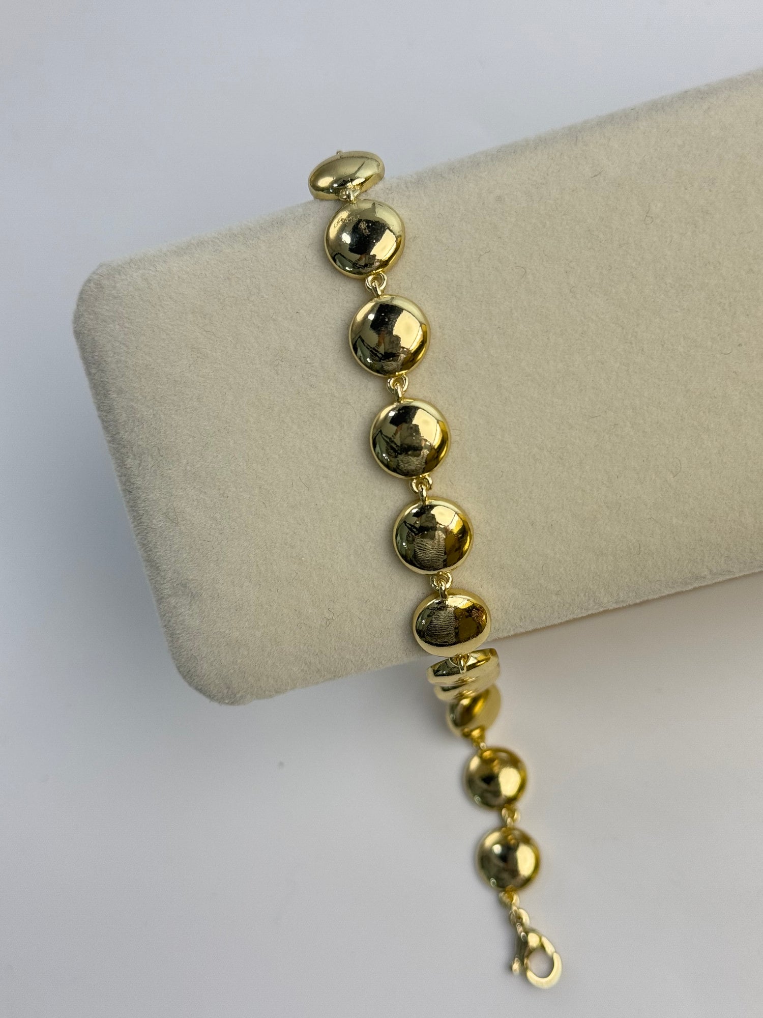 İTHAL OVAL DETAYLI GOLD BİLEKLİK