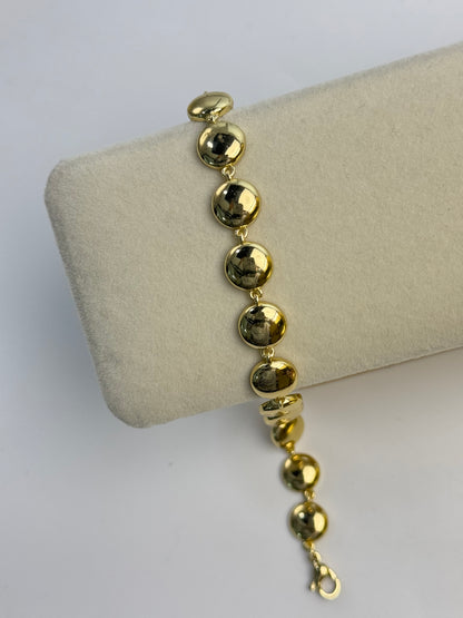 İTHAL OVAL DETAYLI GOLD BİLEKLİK