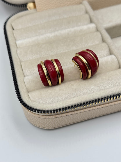 İTHAL BORDO KEMİK KÜPE