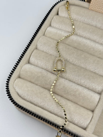 AVENA MARKA MODEL DETAYLI EZME GOLD BİLEKLİK