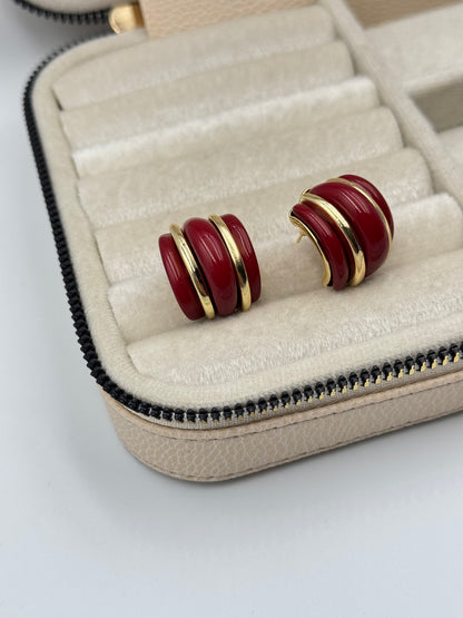 İTHAL BORDO KEMİK KÜPE