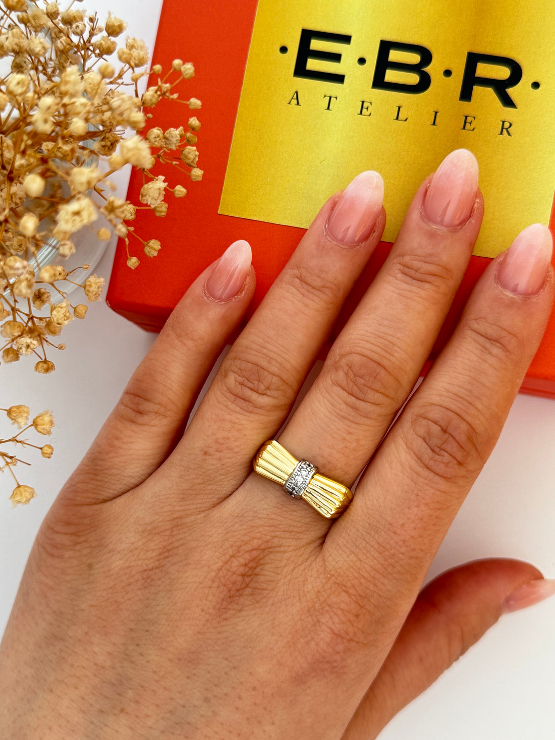 ELİONE TAŞ DETAYLI AYARLANABİLİR YÜZÜK