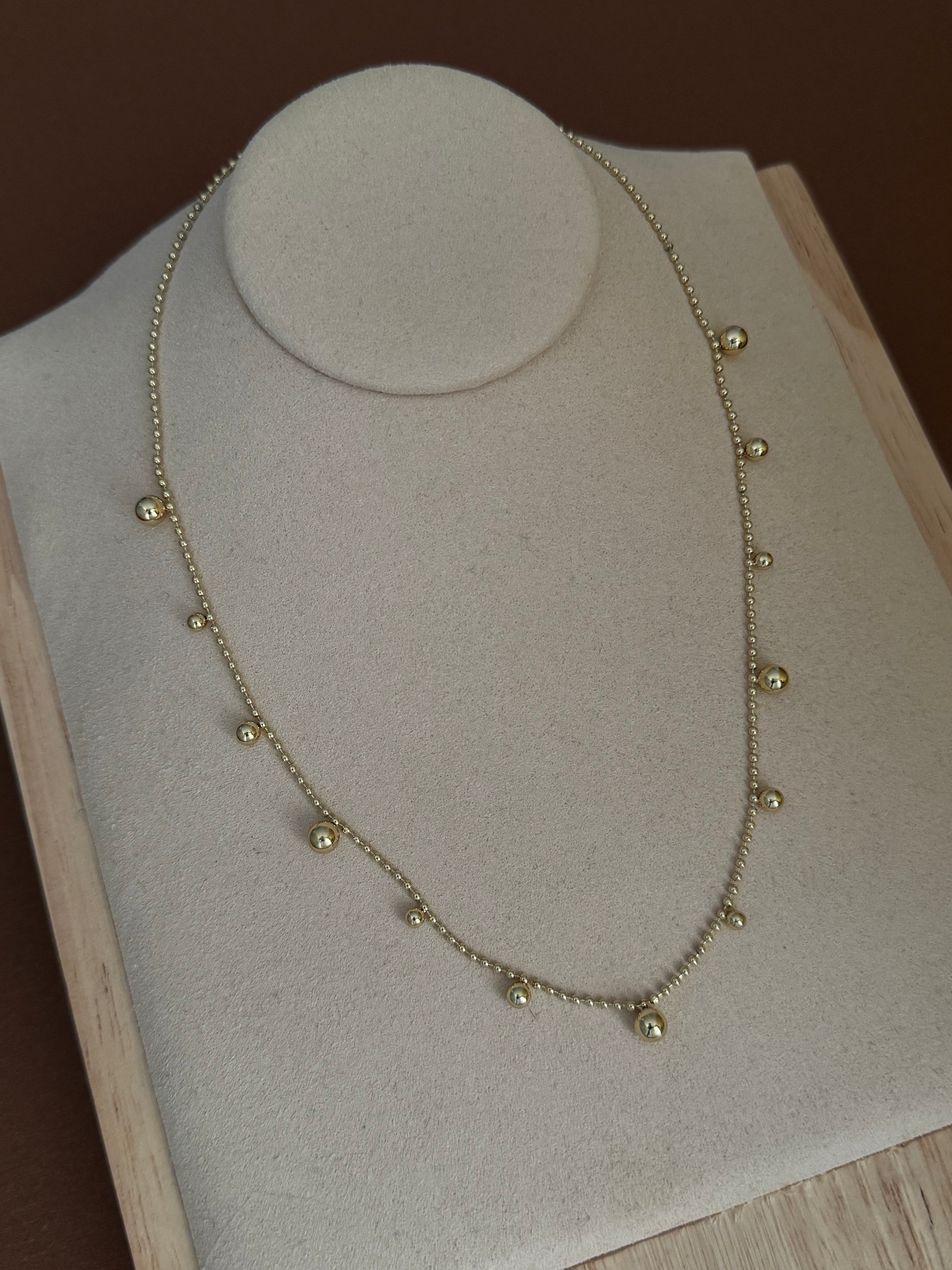 PANTEA TOP DETAYLI GOLD KOLYE