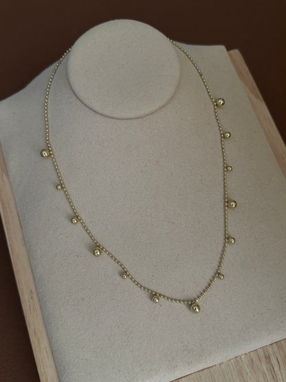 PANTEA TOP DETAYLI GOLD KOLYE