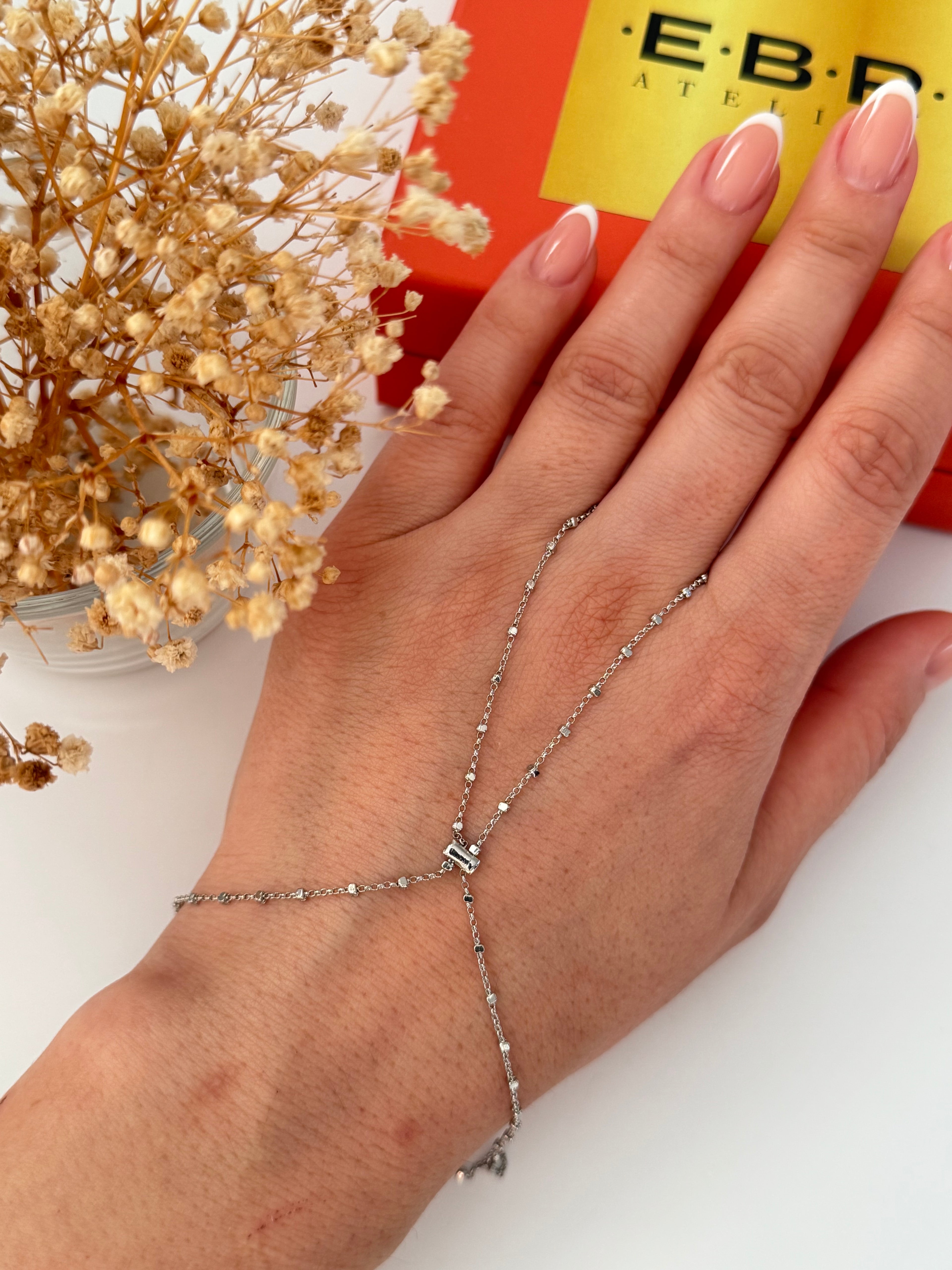 PUL DETAYLI SİLVER ŞAHMERAN