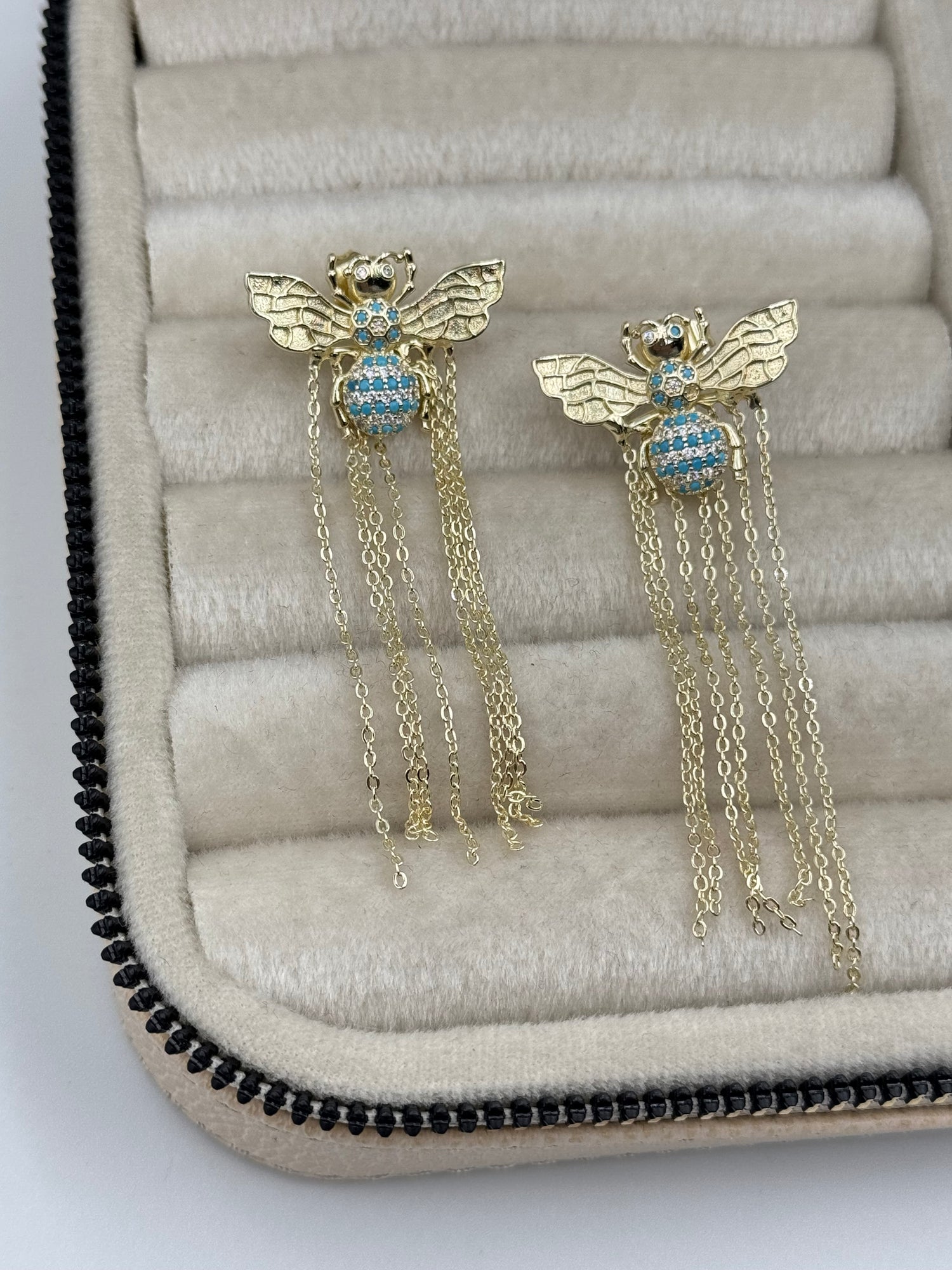 İTHAL ARILI SALLANTILI GOLD KÜPE