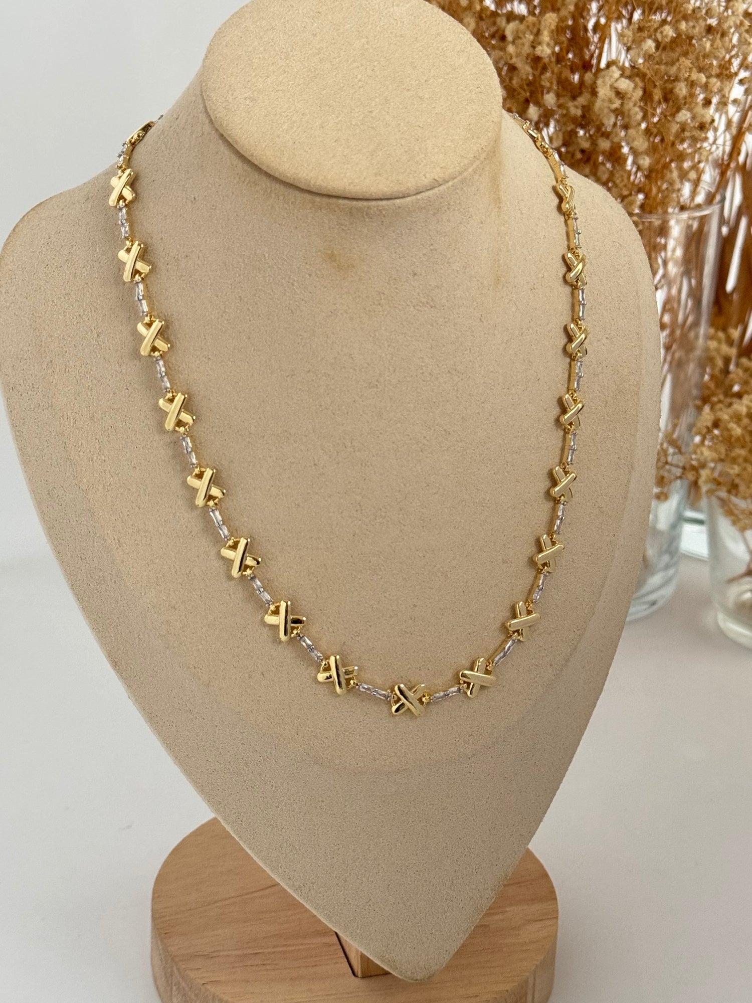 İTHAL MARKA MODEL GOLD KOLYE
