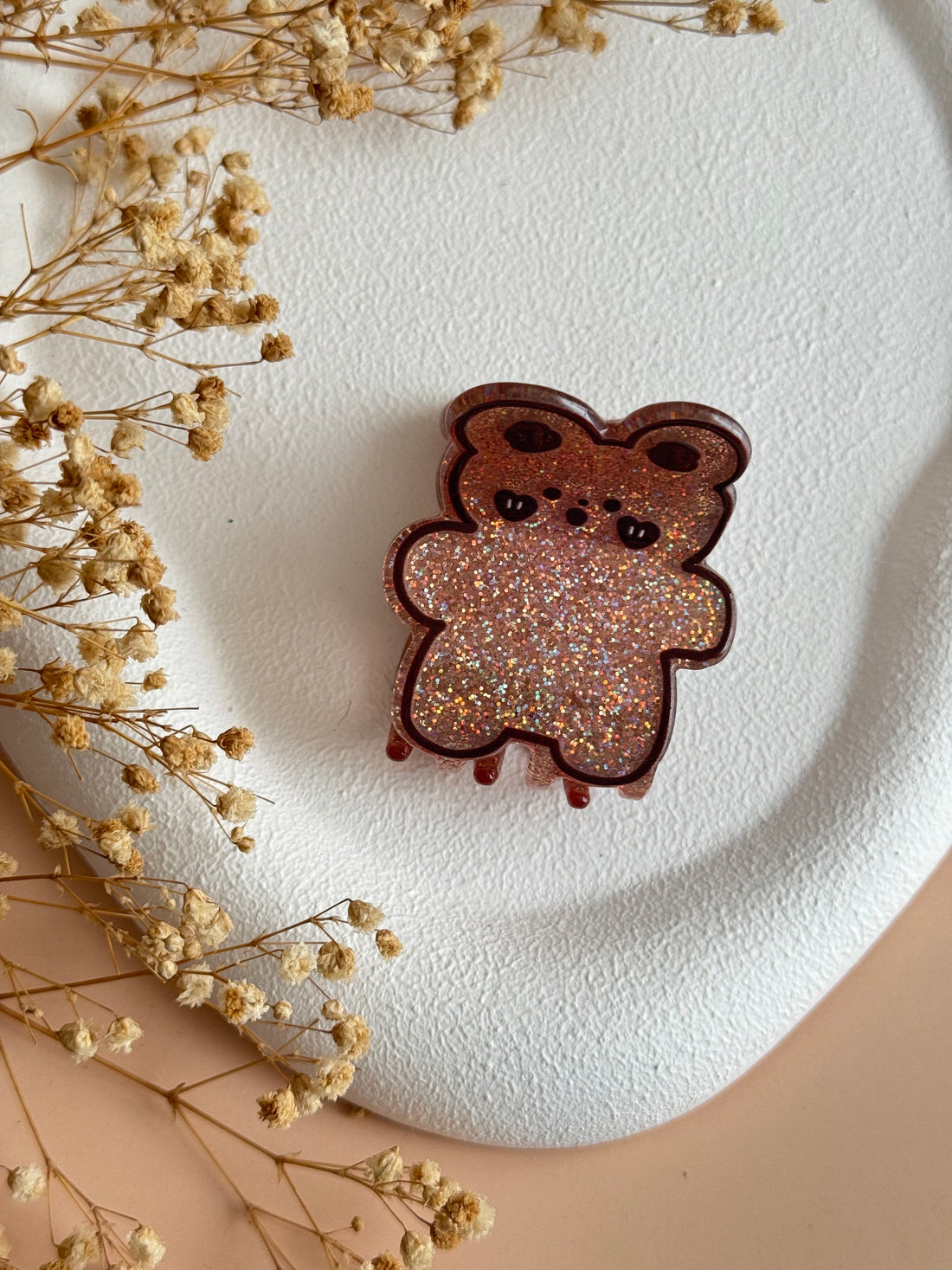 İTHAL SİMLİ AYICIKLI KEMİK MANDAL TOKA