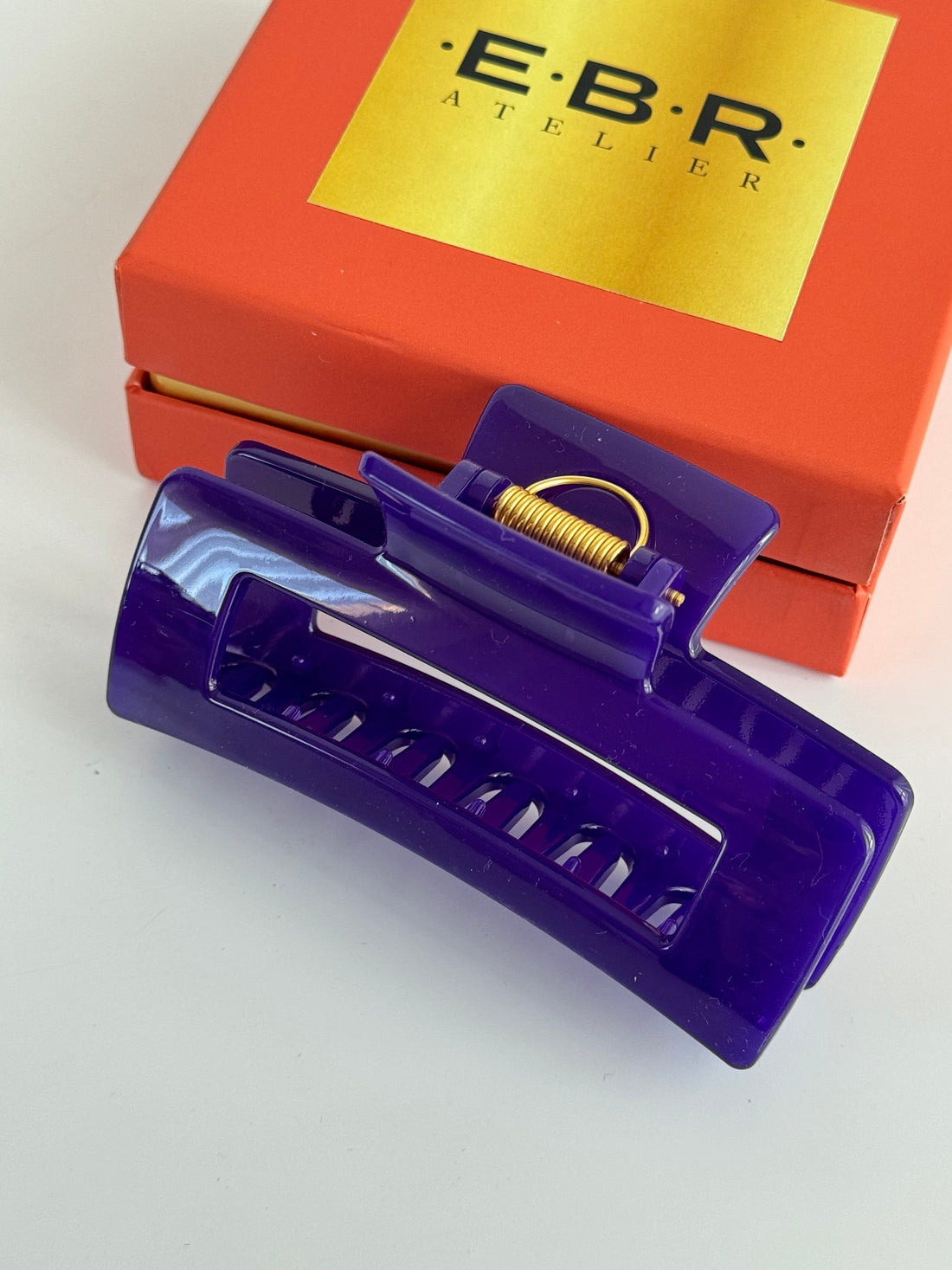 İTHAL KIRILMAZ GARANTİLİ MOR AKRİLİK MANDAL TOKA