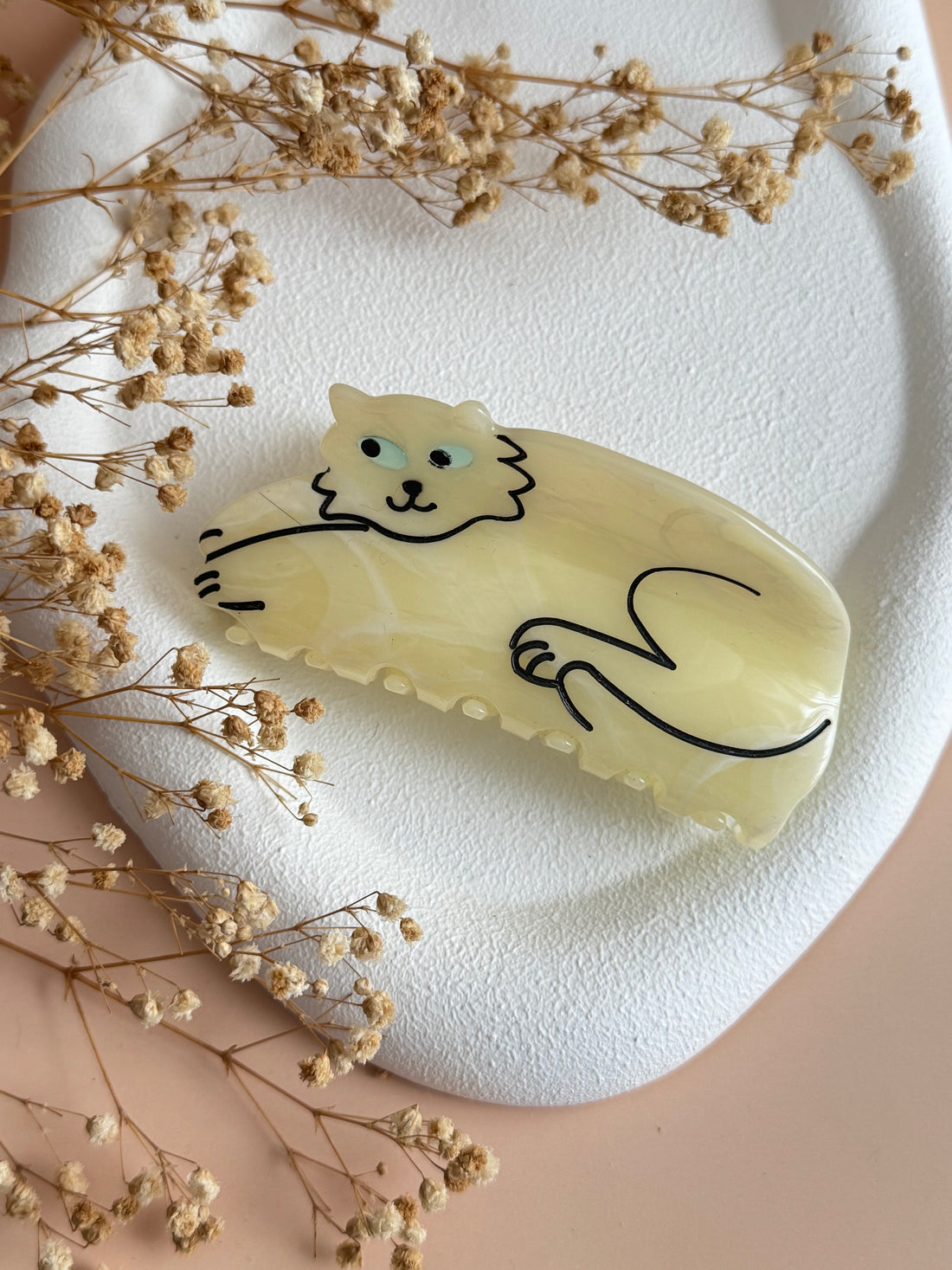 İTHAL KEDİ MODELLİ KEMİK MANDAL TOKA