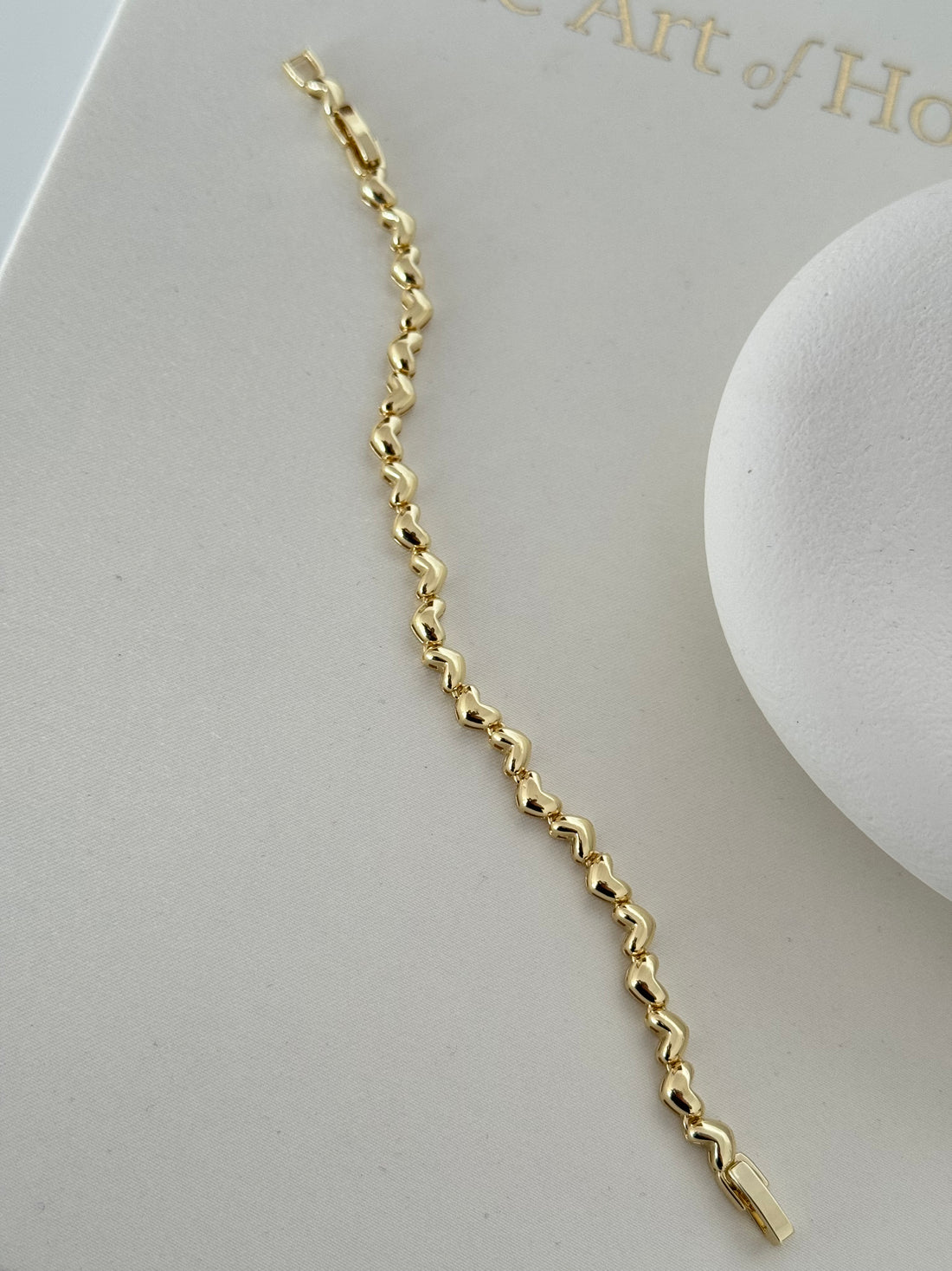 ELOW KALP DETAYLI GOLD BİLEKLİK