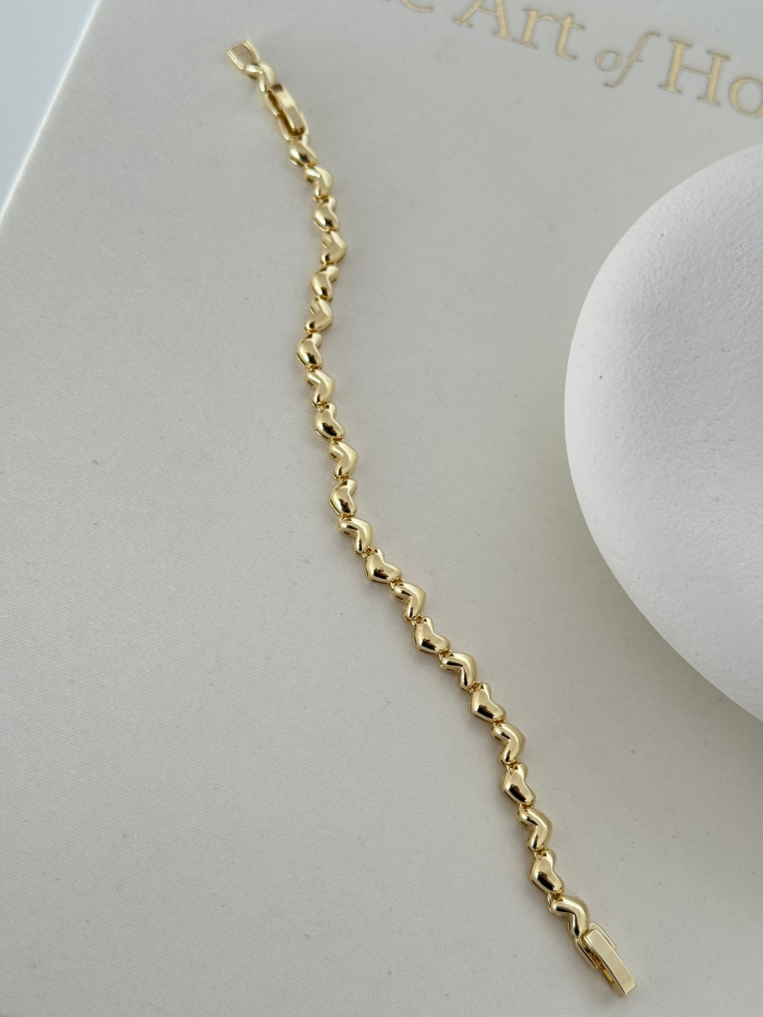 ELOW KALP DETAYLI GOLD BİLEKLİK