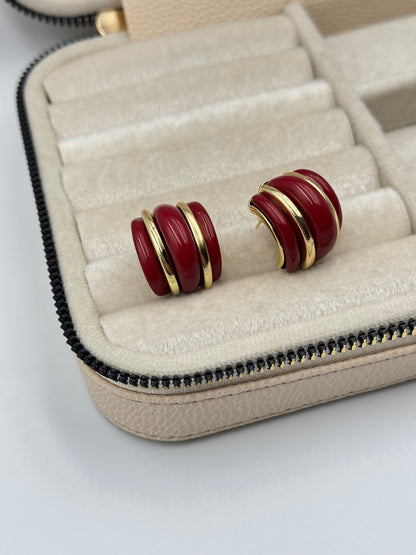 İTHAL BORDO KEMİK KÜPE