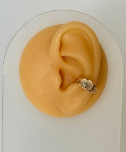 İTHAL TAŞLI GOLD KIKIRDAK KÜPE EARCUFF