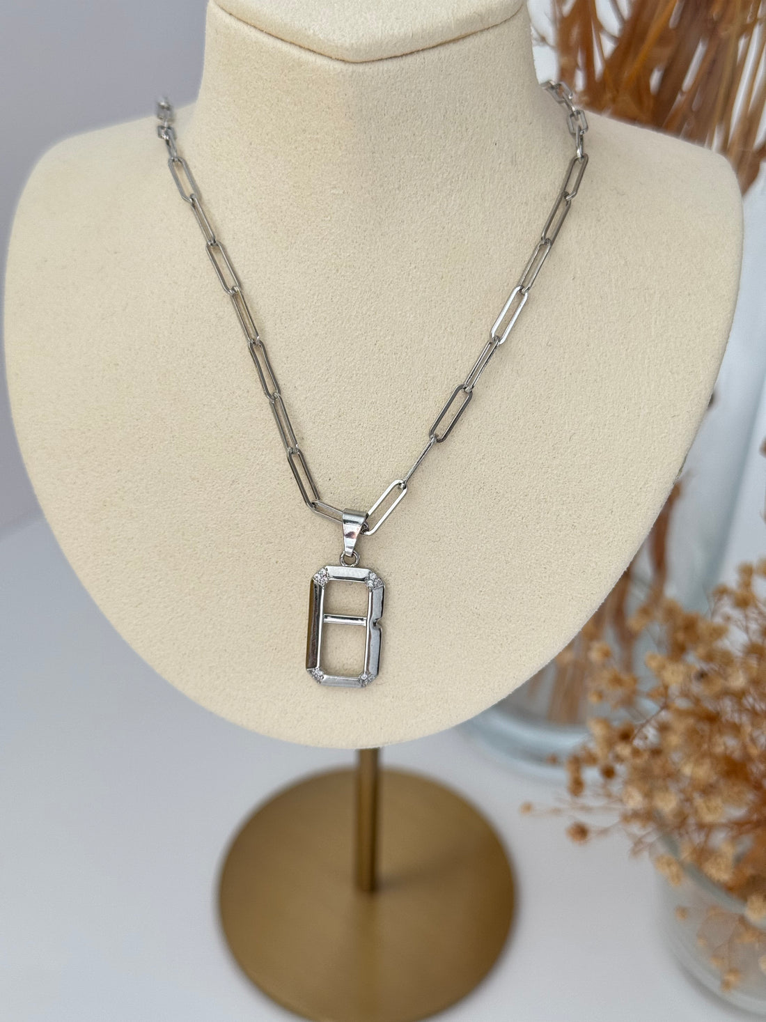 İTHAL SİLVER ZİNCİR KOLYE