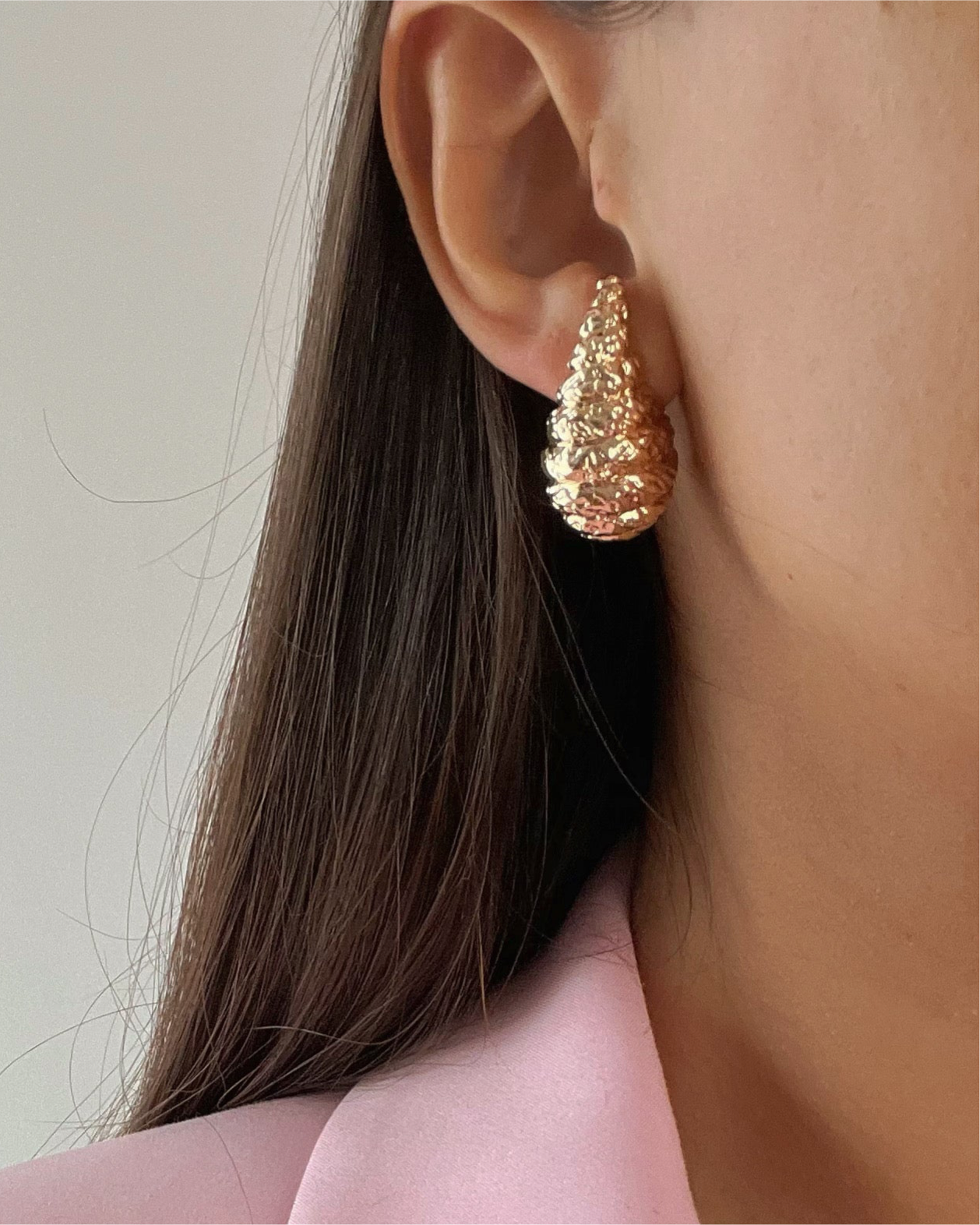 İTHAL MARKA MODEL DAMLA GOLD KÜPE