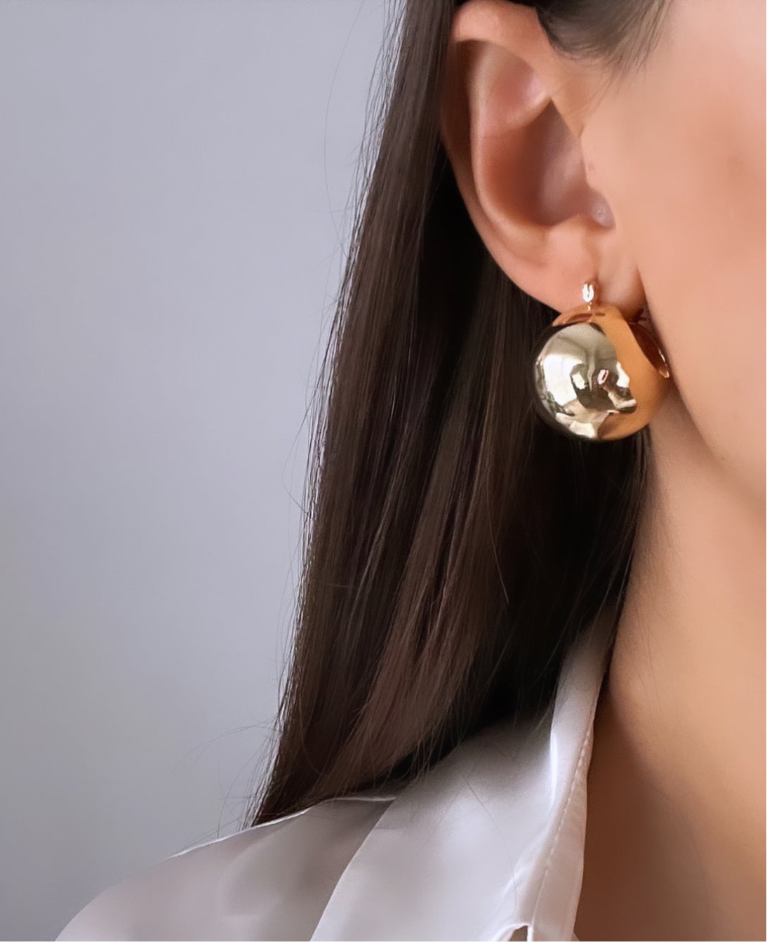 İTHAL XL GOLD TOP KÜPE