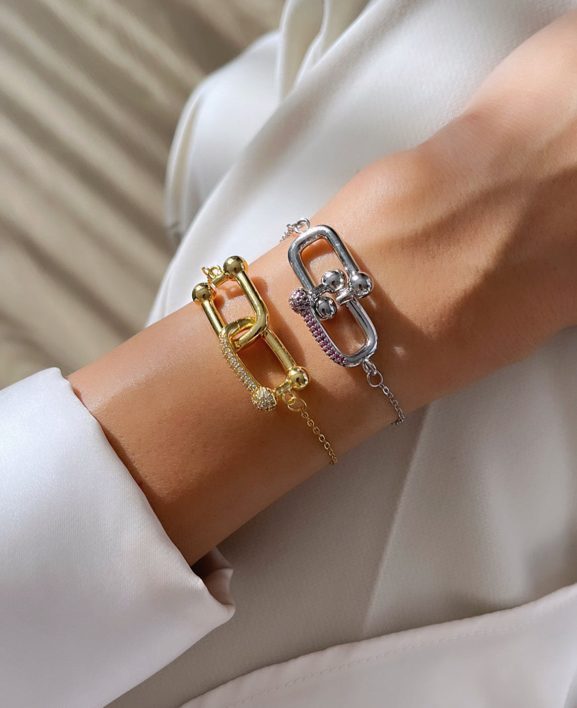 AROVA MARKA MODEL GOLD ÇELİK BİLEKLİK