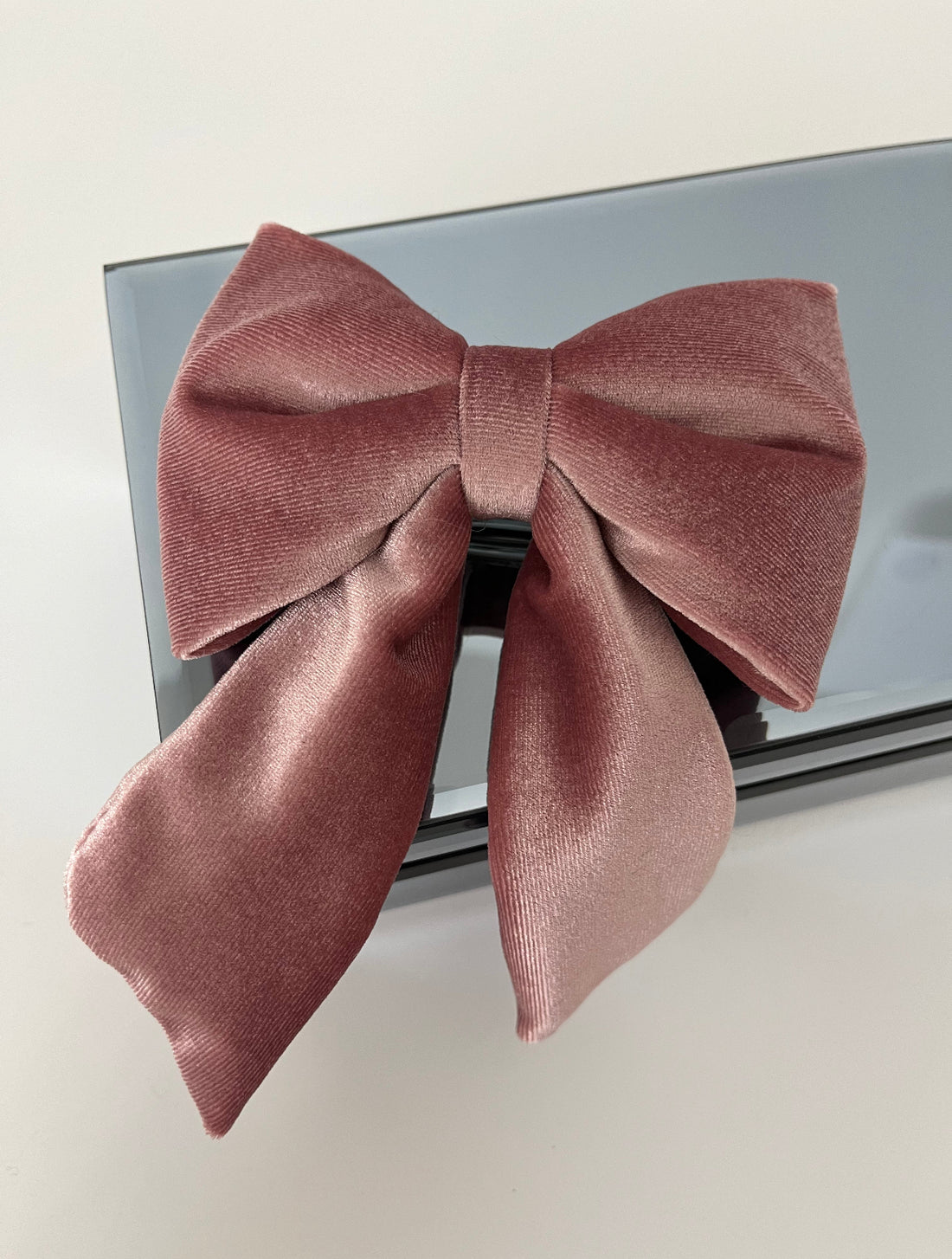 PEMBE KADİFE FİYONK TOKA